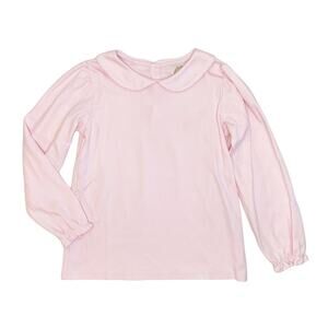 TBBC Maude’s Peter Pan Shirt - Palm Beach Pink
